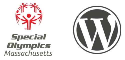 Special Olympics and WordPress Logos