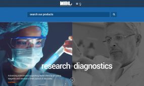 MBL International website design, concept 1.