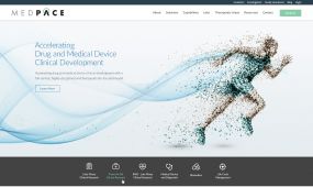Medpace clinical research web redesign concept 3.