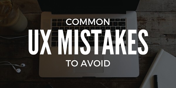 UX Mistakes Graphic